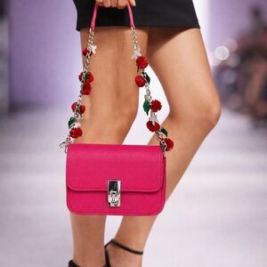 Zara Pink Mini Shoulder Bag – Statement Piece